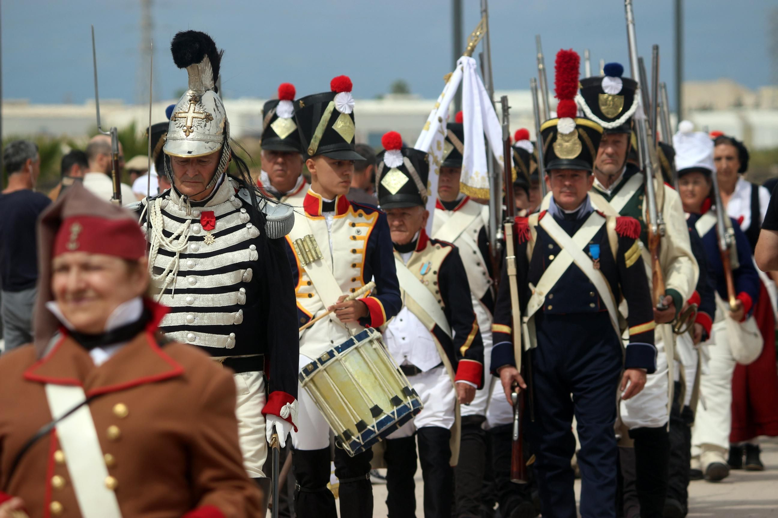 Las imágenes del desfile de tropas de la Batalla del Trocadero