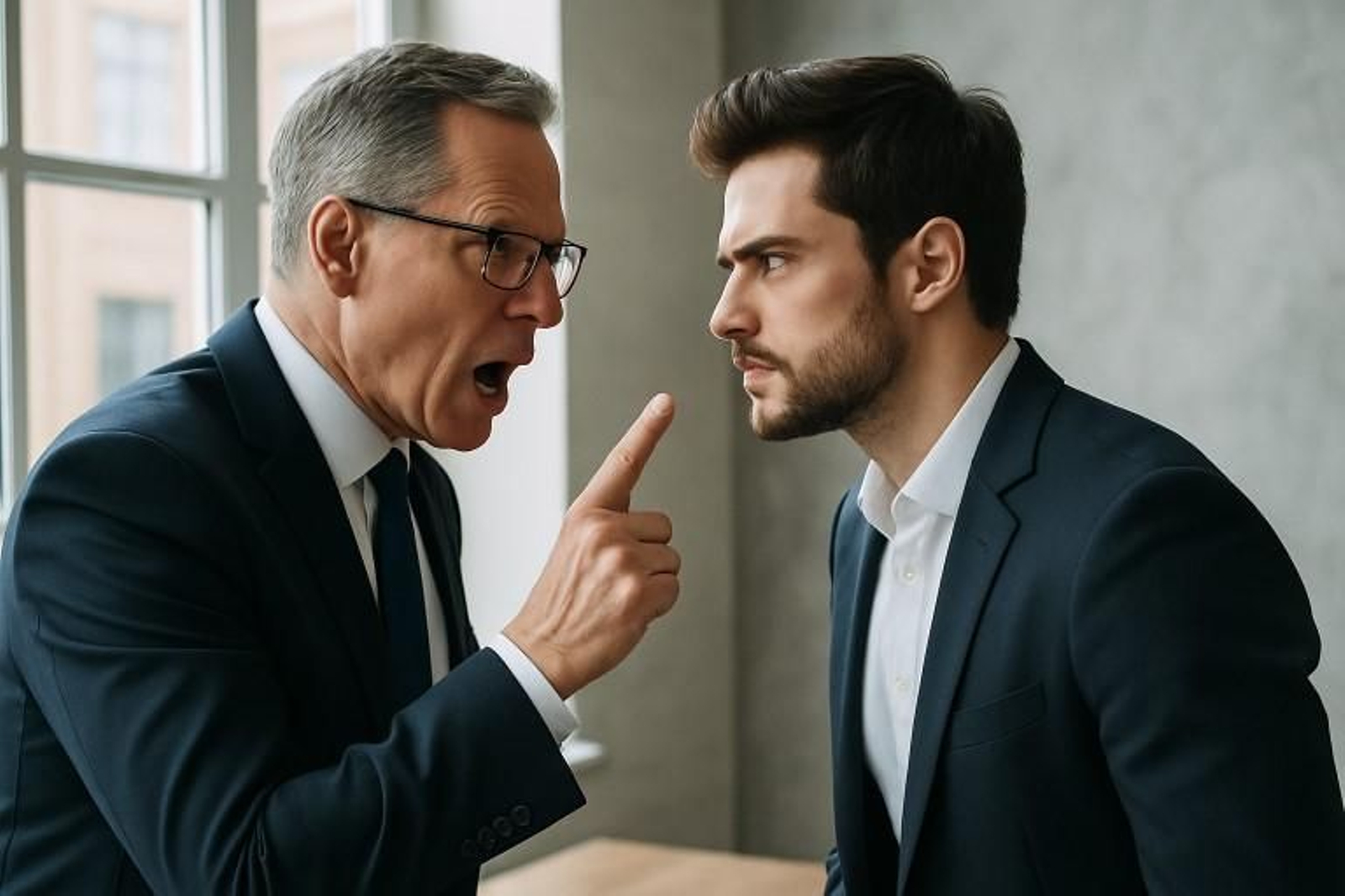 Lucha de poder inútil para el liderazgo inteligente.