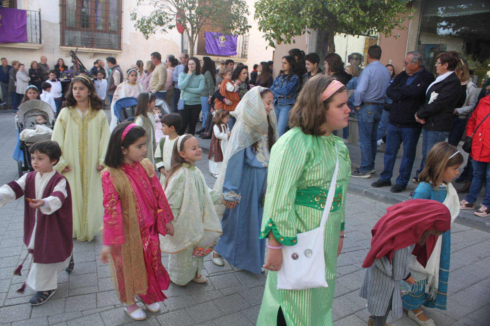 La primera procesión infantil de Vélez-Rubio, en imágenes