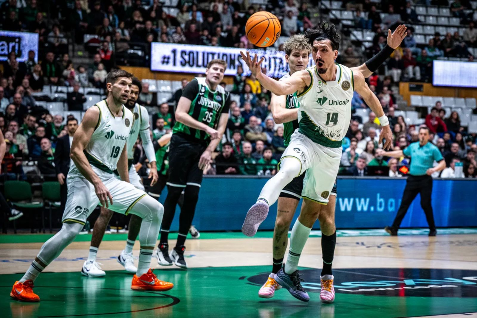 El Joventut-Unicaja, en fotos