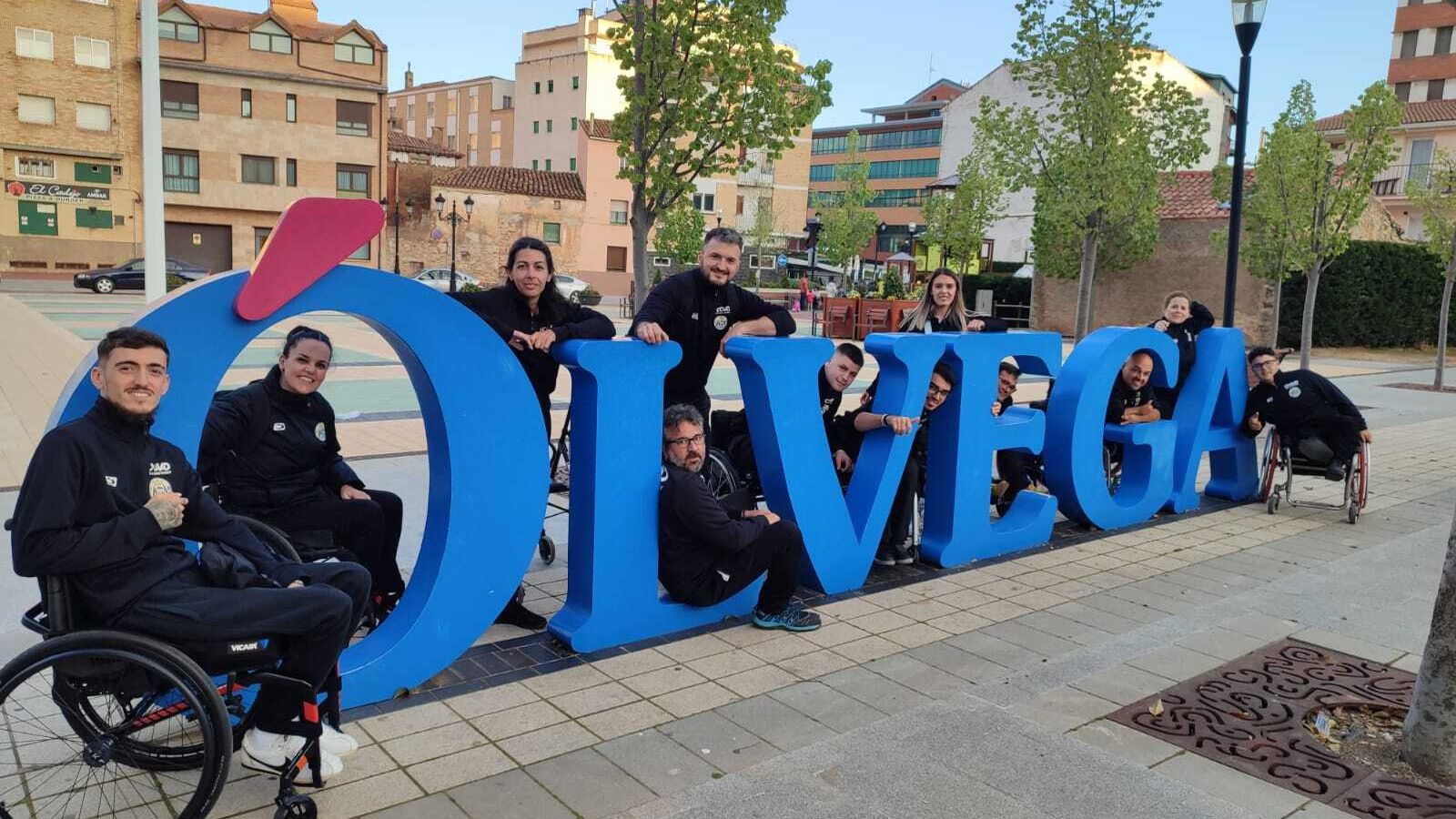El CAAD Sevilla Quad Rugby disfrutando de la experiencia y del viaje.