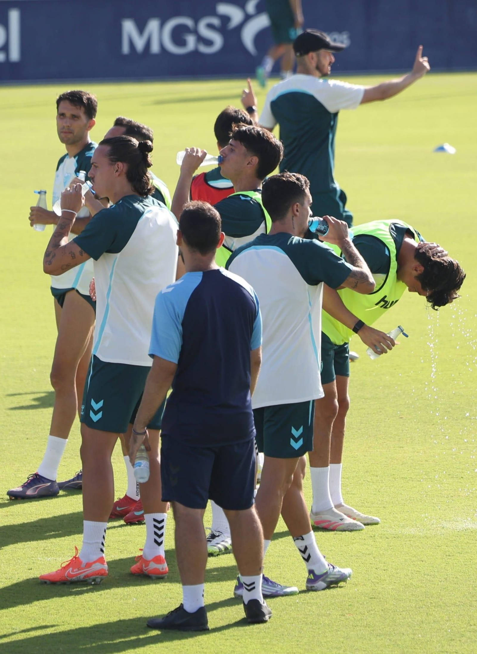 El Málaga CF se muda a la Ciudad Deportiva sin Eneko Jauregi