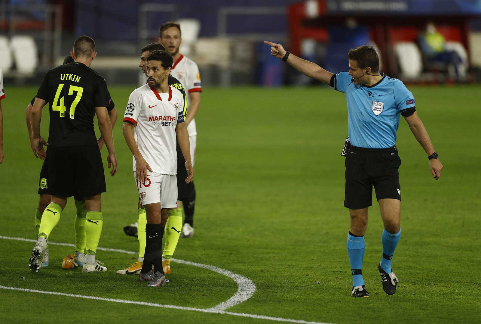 Las imágenes del Sevilla-Krasnodar