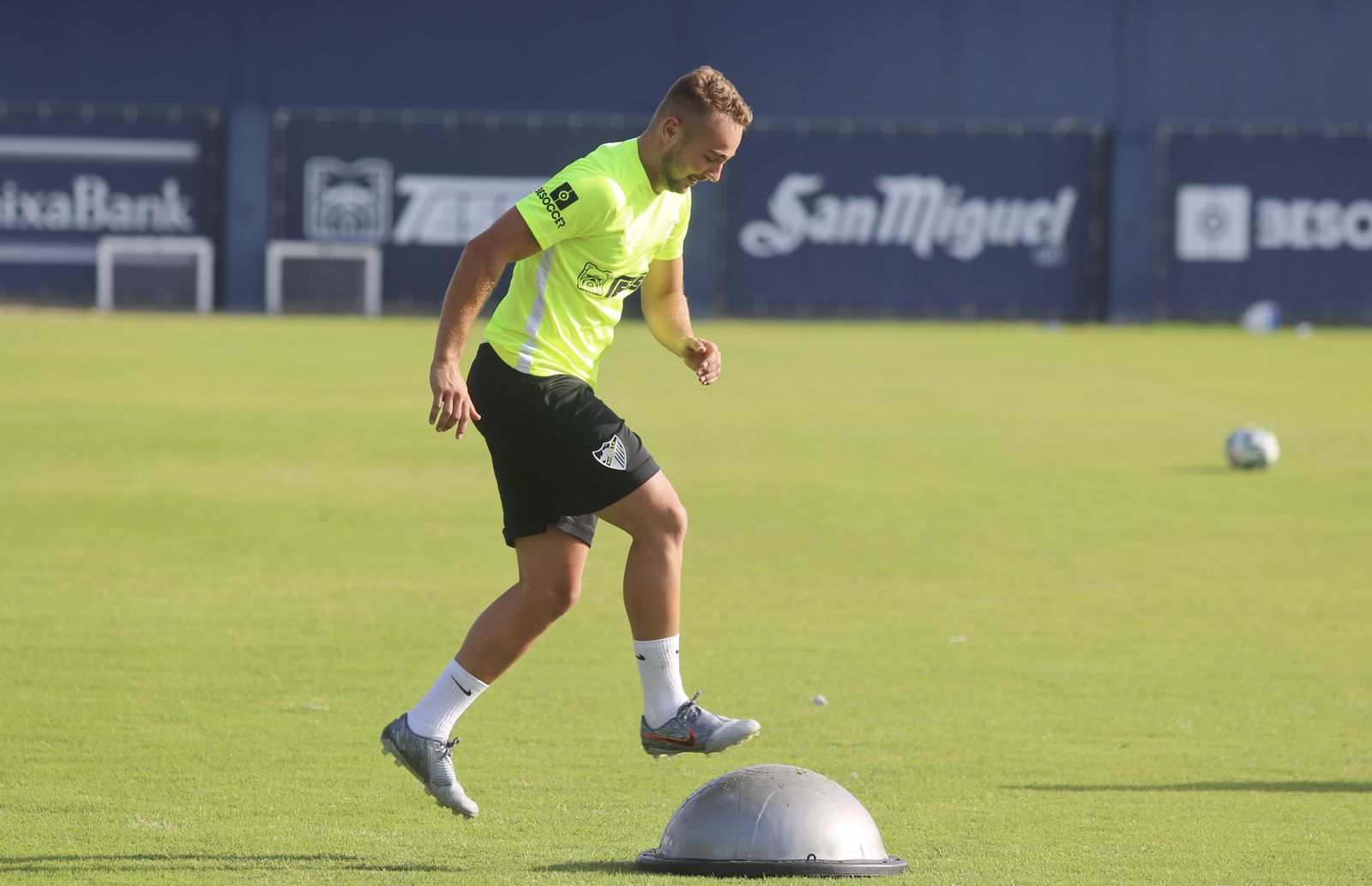 Las fotos del entrenamiento del Málaga en el Anexo de La Rosaleda