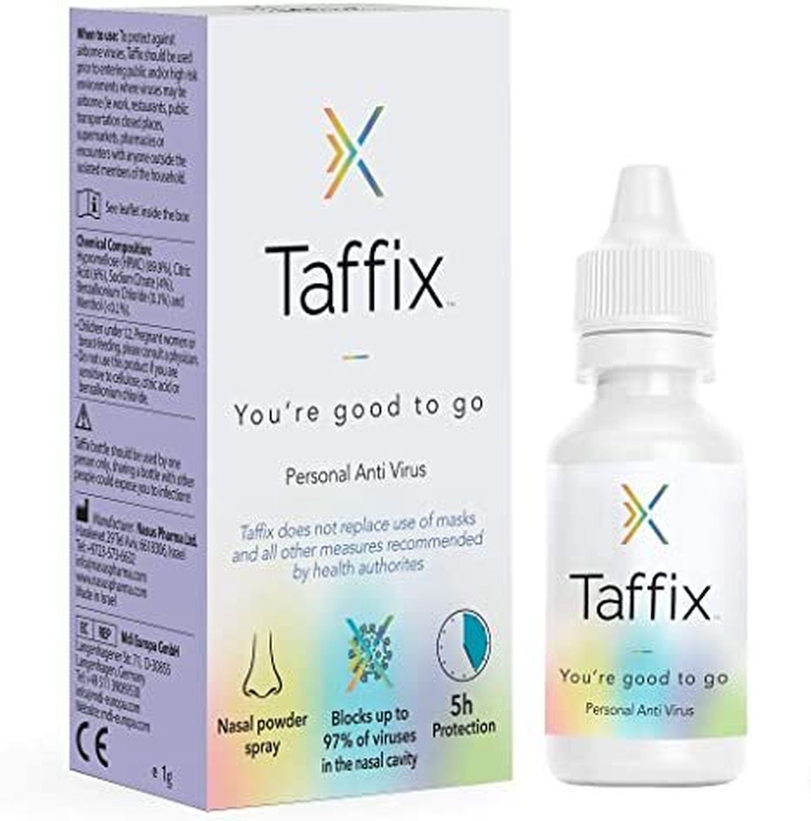 Sanidad retira Taffix, el espray nasal que prometía protección extra frente al coronavirus