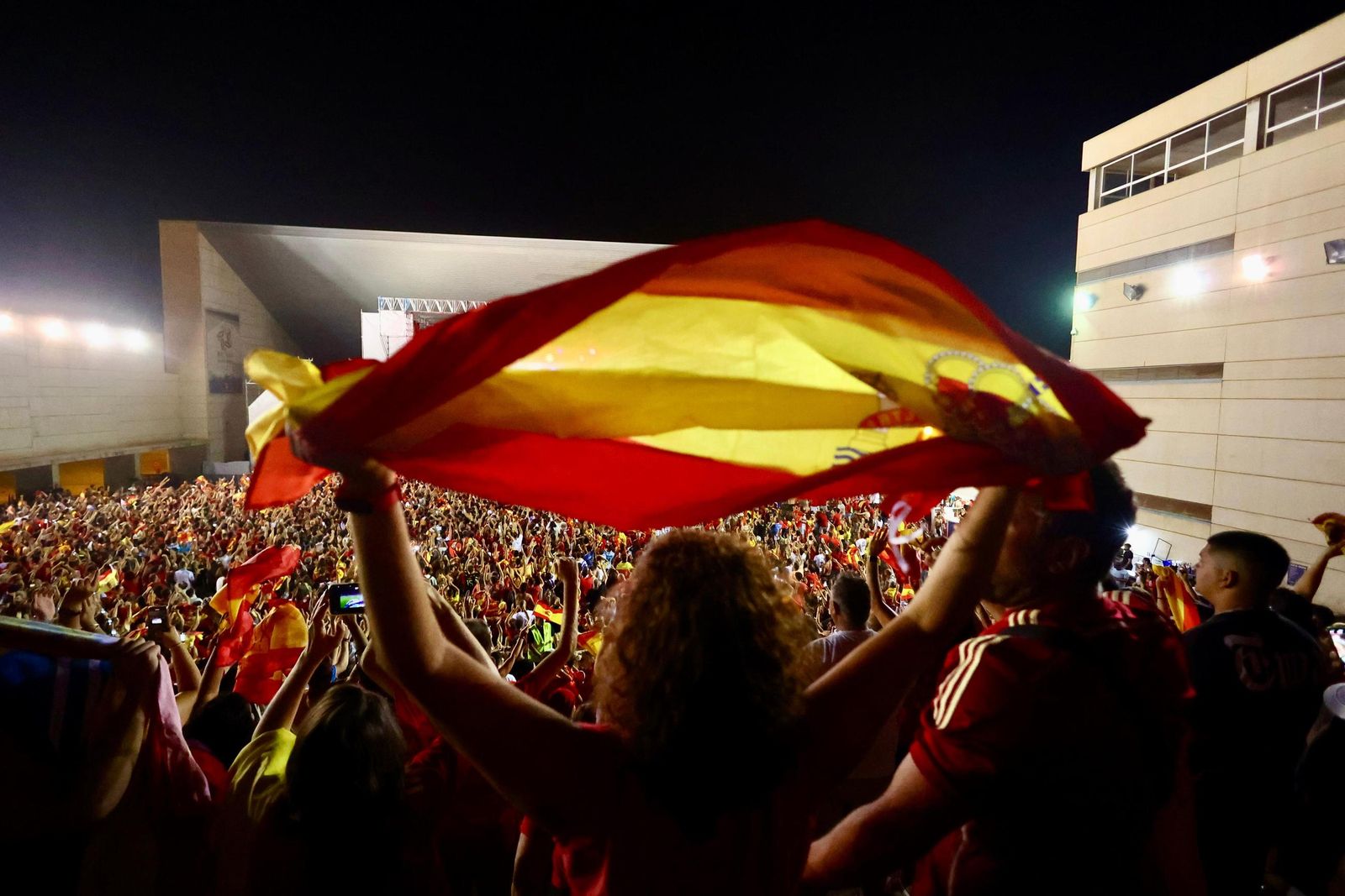 Las fotos de la celebración del título de la Eurocopa de España en el Cortijo de Torres