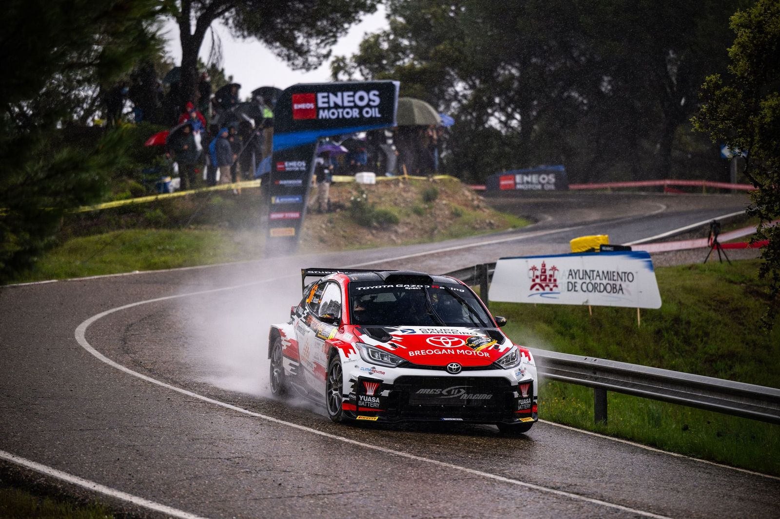 Un piloto, durante uno de los tramos del año pasado.
