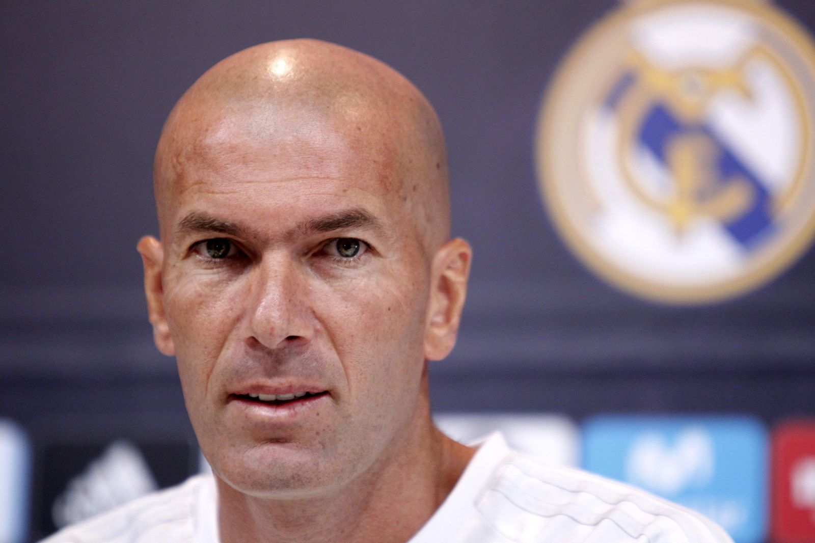 Zinedine Zidane, entrenador del Real Madrid.
