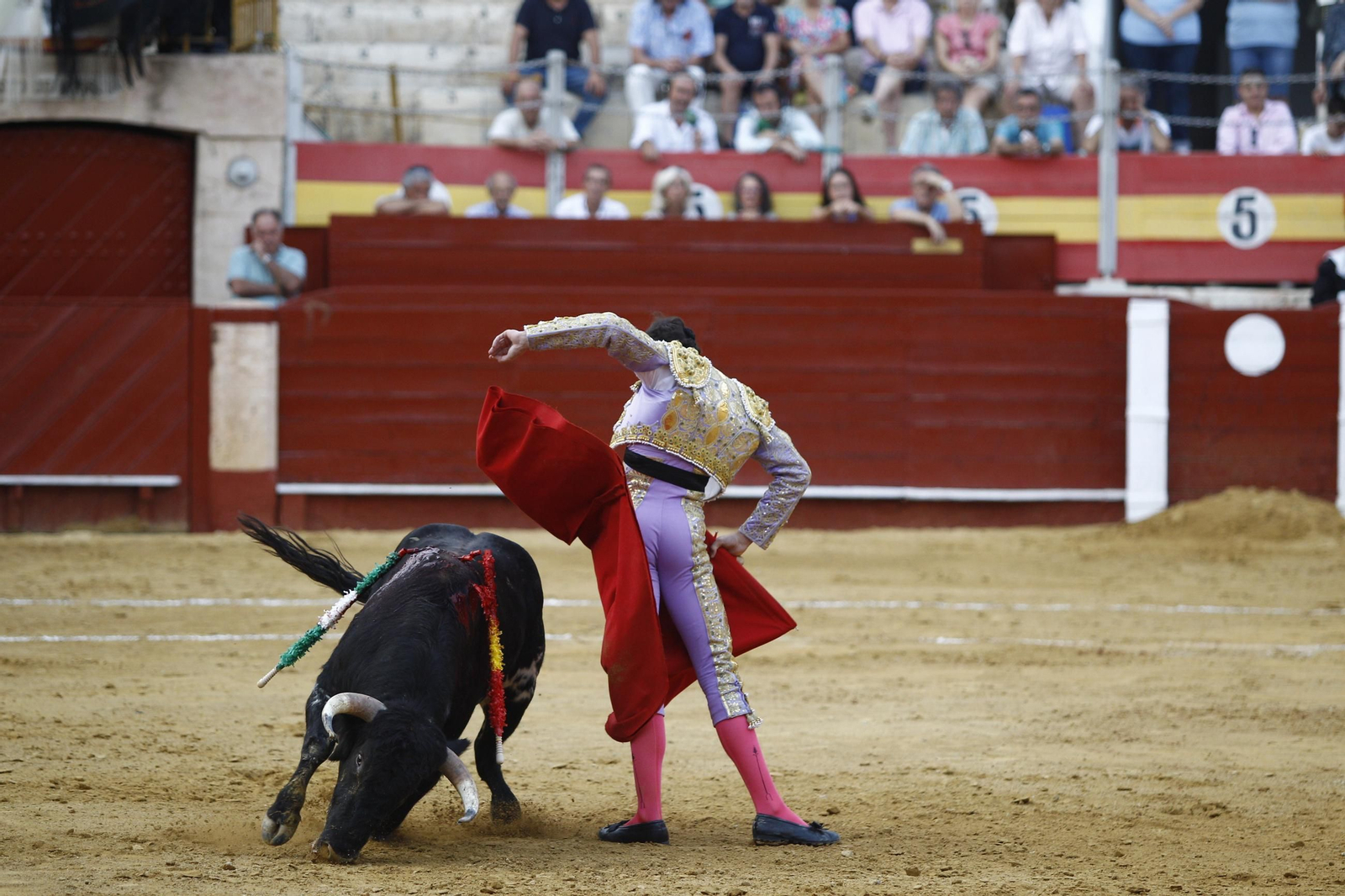 Imágenes de la novillada de la Feria de Almería 2025