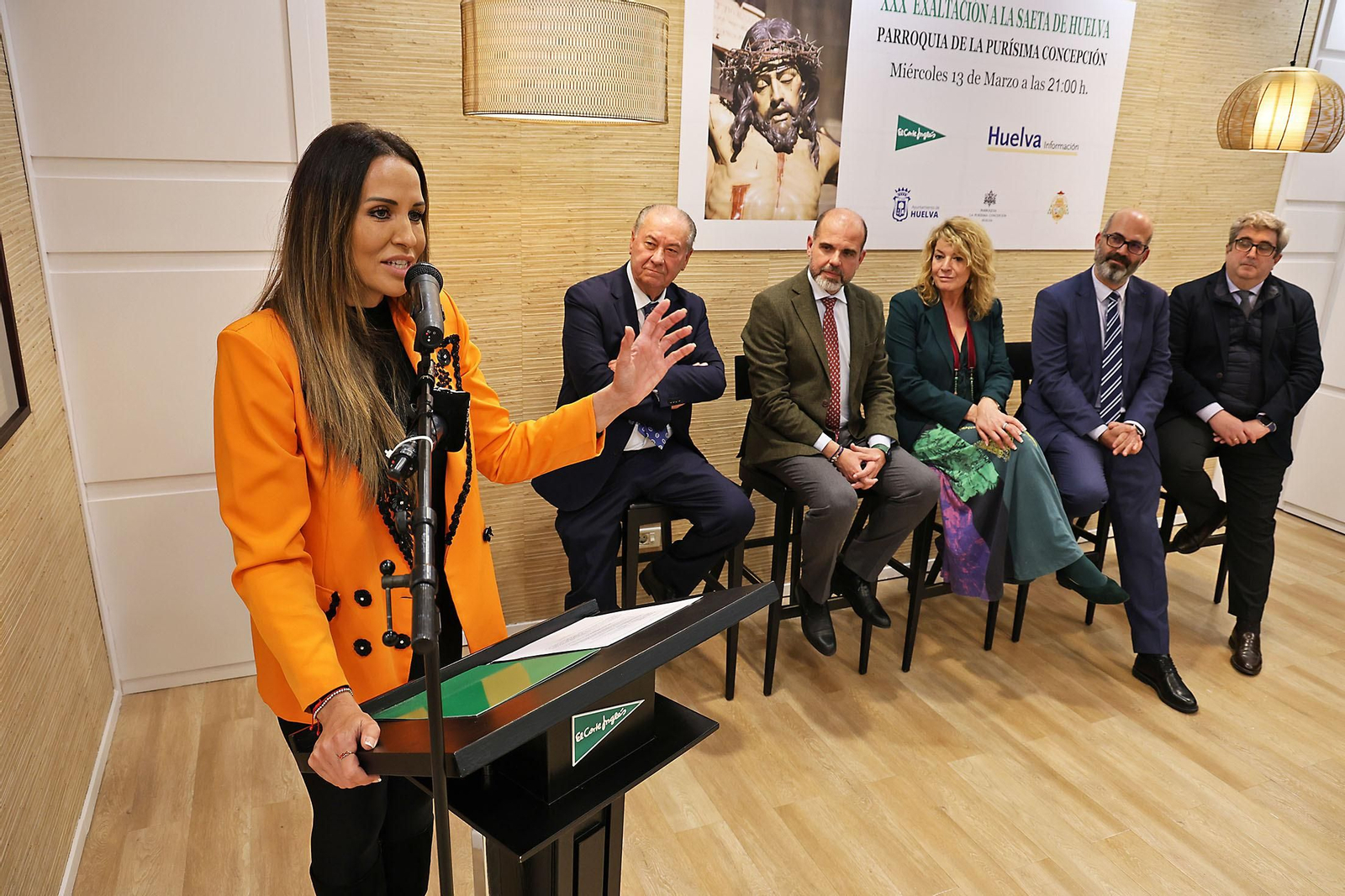 Presentación de la XXX edición de la exaltación a la saeta de Huelva