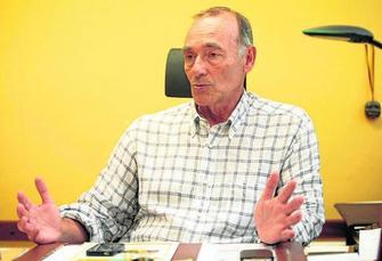 Manuel Marín, en la Facultad de Psicología de la Universidad de Sevilla.