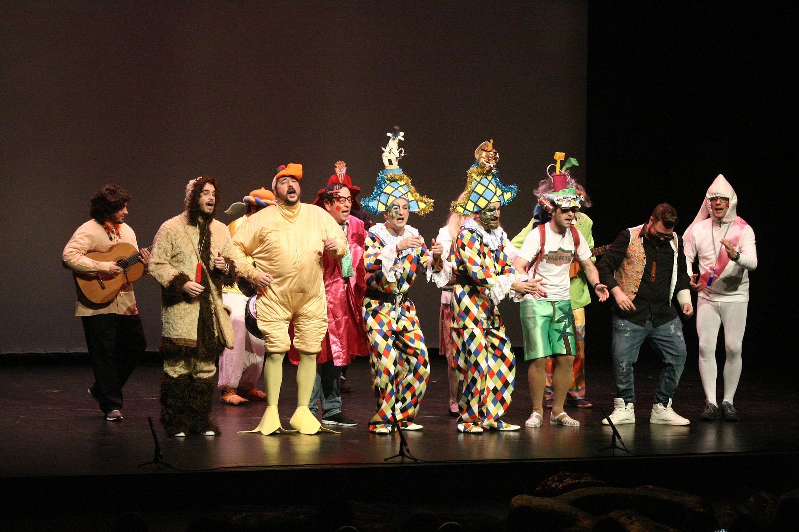 Imágenes del pregón anunciador del Carnaval de Algeciras