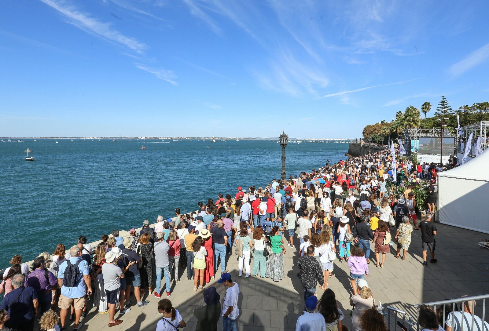 Las imágenes de la final de la SailGP en Cádiz