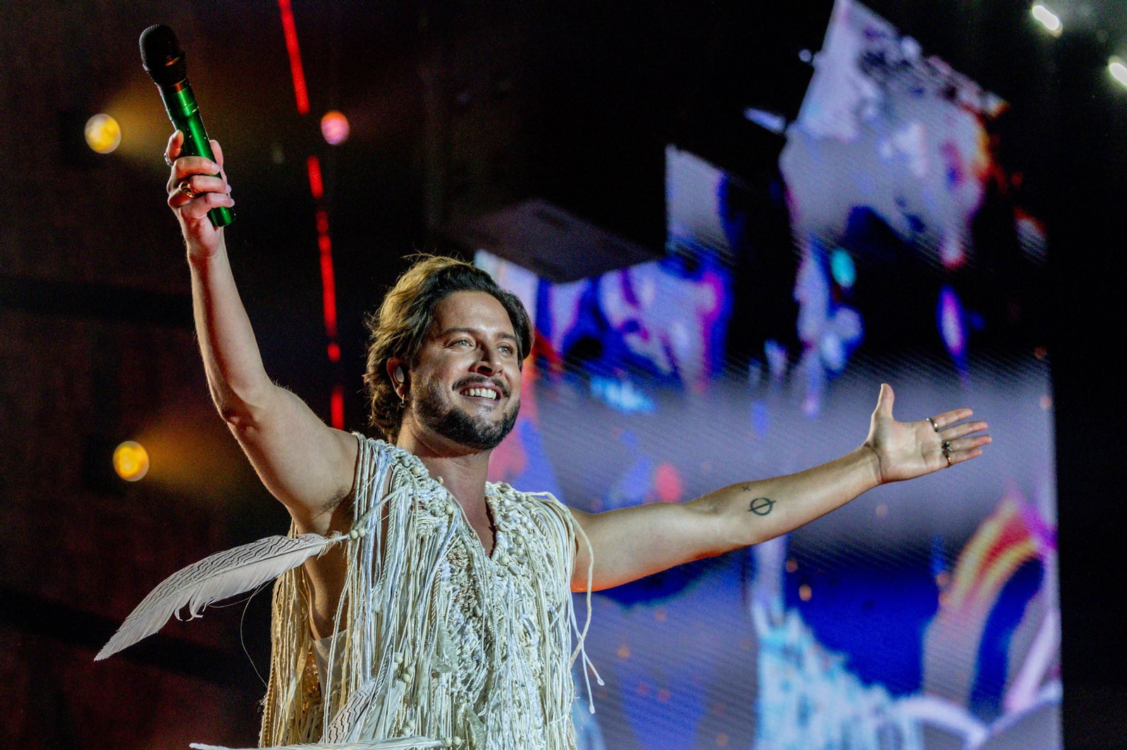 Manuel Carrasco durante su 'Tour Salvaje'