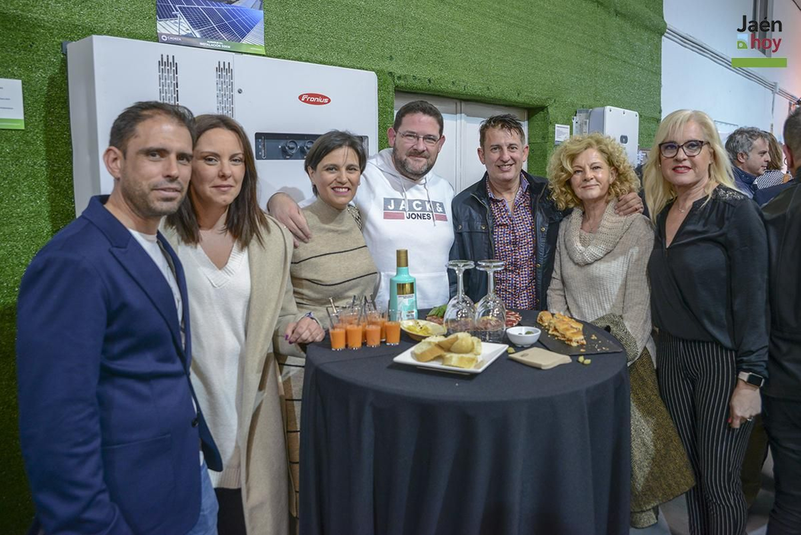 Inauguración de las instalaciones de la empresa Caorza Energy.