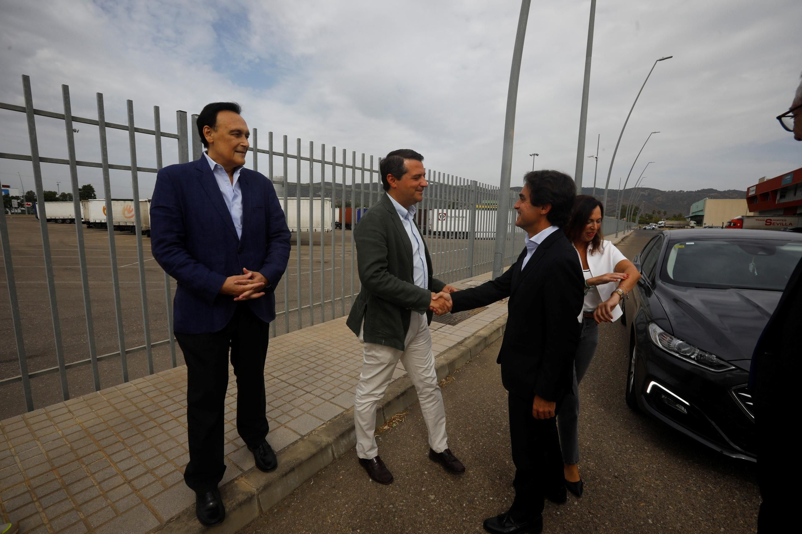 El inicio de las obras de la tercera fase del parque logístico de Córdoba, en imágenes