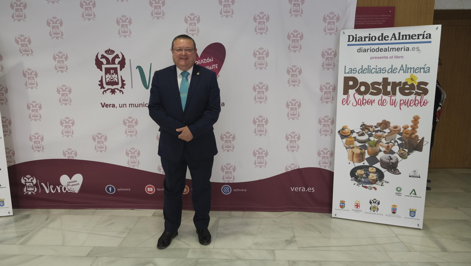 La presentación del libro de postres de Antonio Carmona, en imágenes