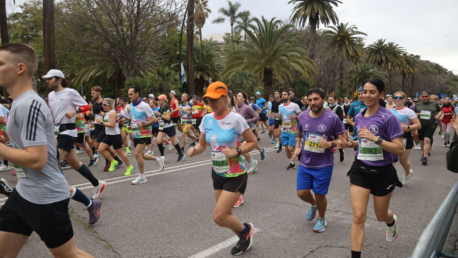La Media Maratón de Málaga 2025, en fotos