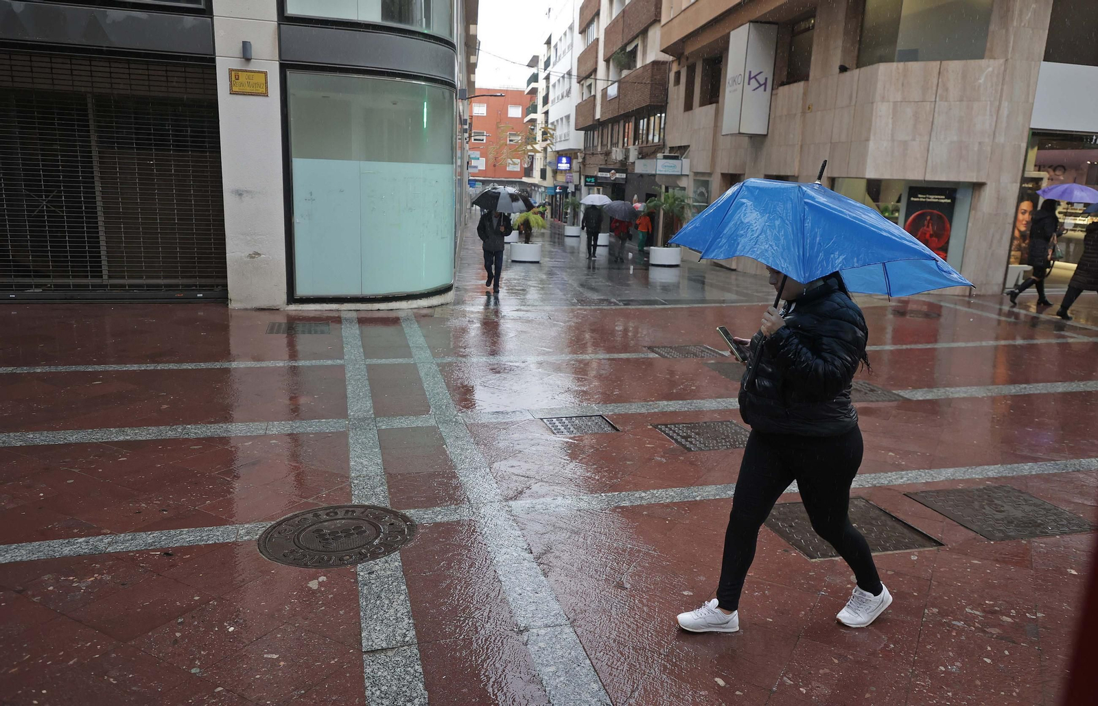 Fotos de la alerta naranja por lluvias en Algeciras