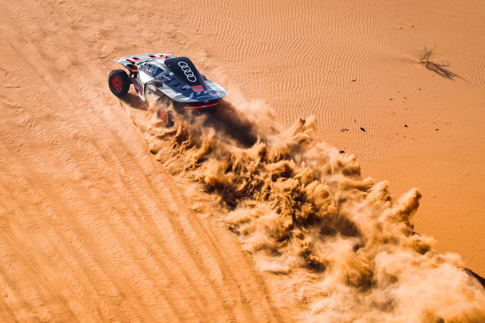 Las mejores fotos del Dakar por las dunas
