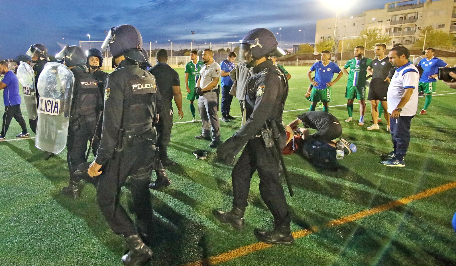 Los incidentes del derbi