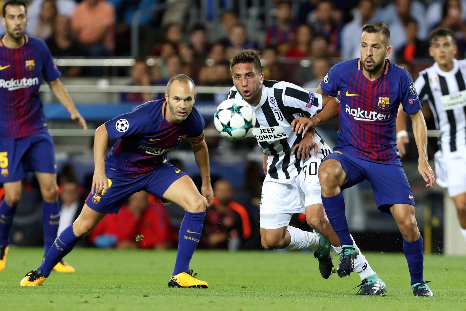 El Barcelona-Juventus, en imágenes