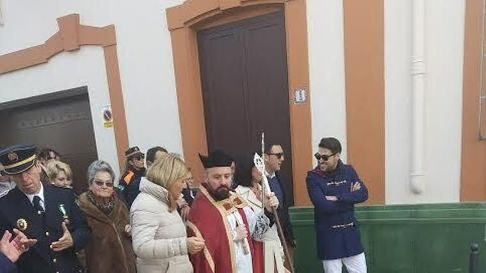 José Rodríguez Bonilla, en la Procesión de San Sebastián 2020 en la Villa de Níjar