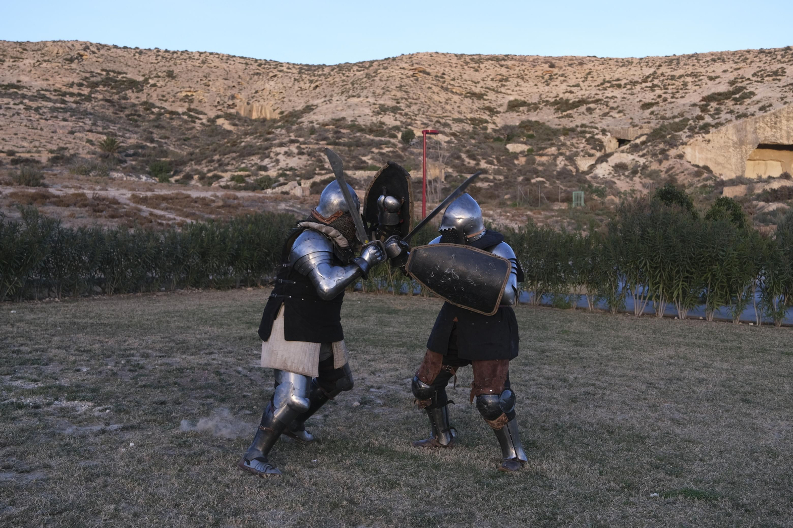 Fotogalería de los combates medievales en Almería