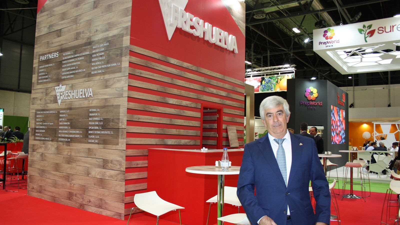 Alberto Garrocho, presidente de Freshuelva.