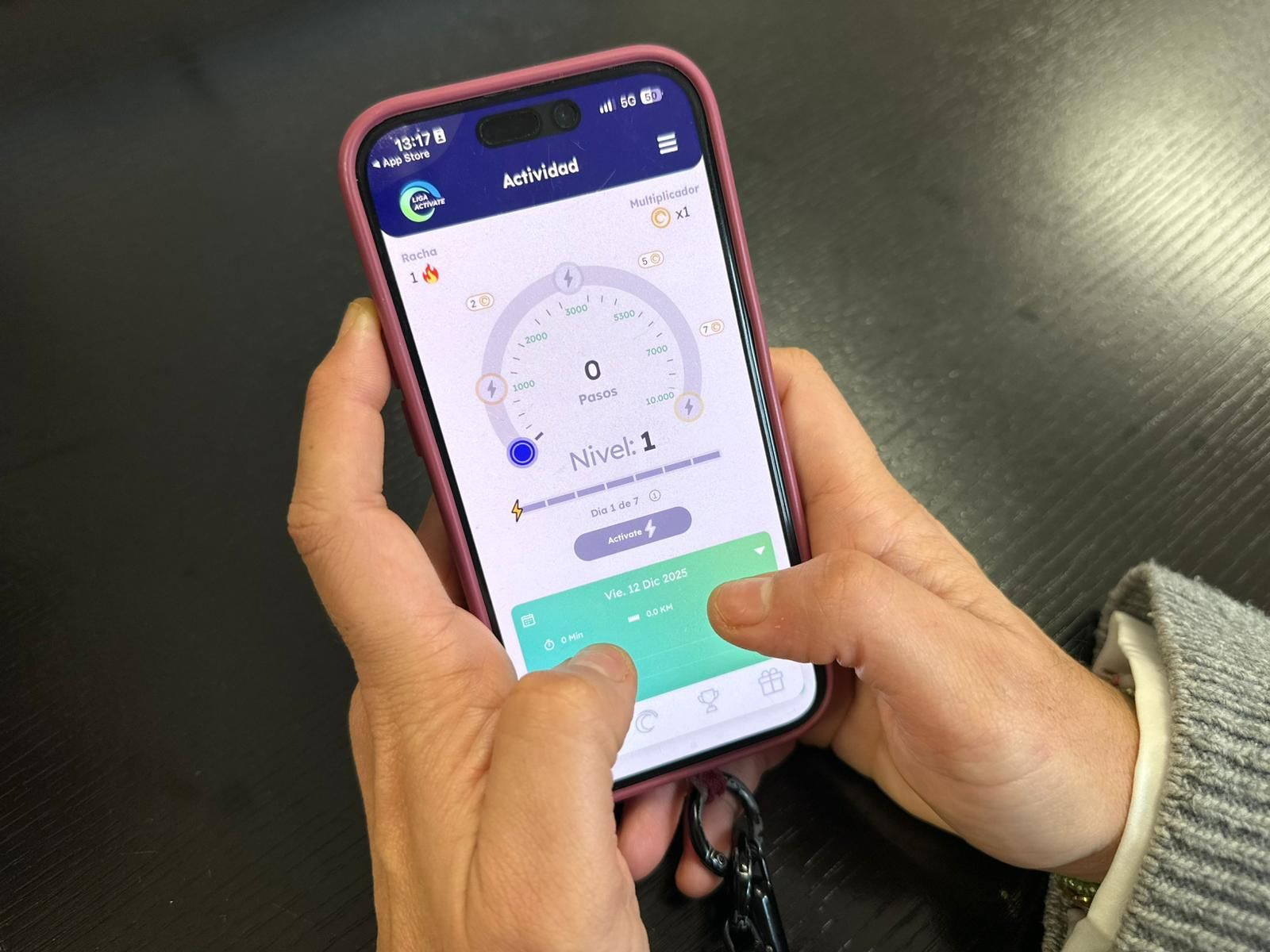 La App Liga Actívate.