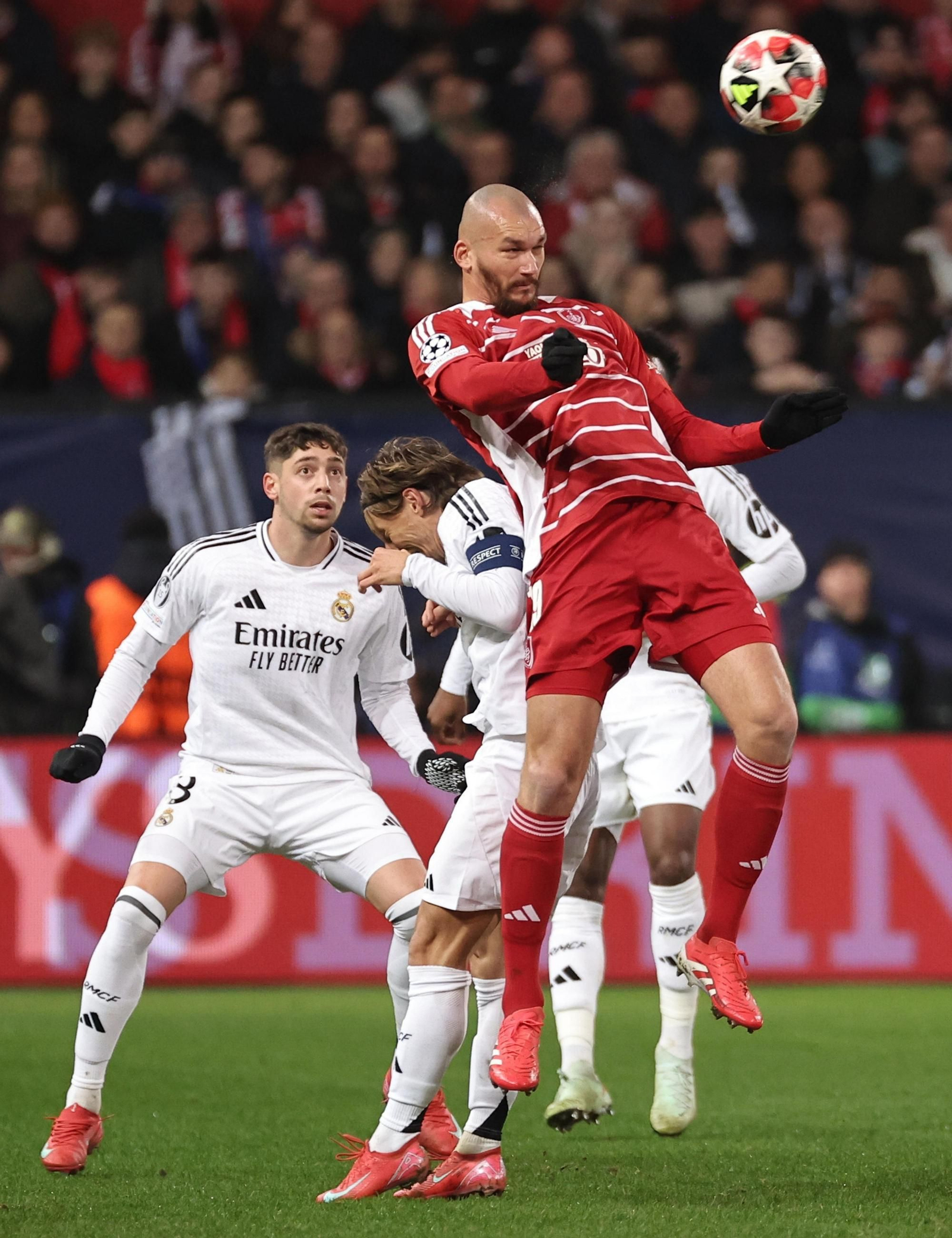 Las fotos del Brest - Real Madrid