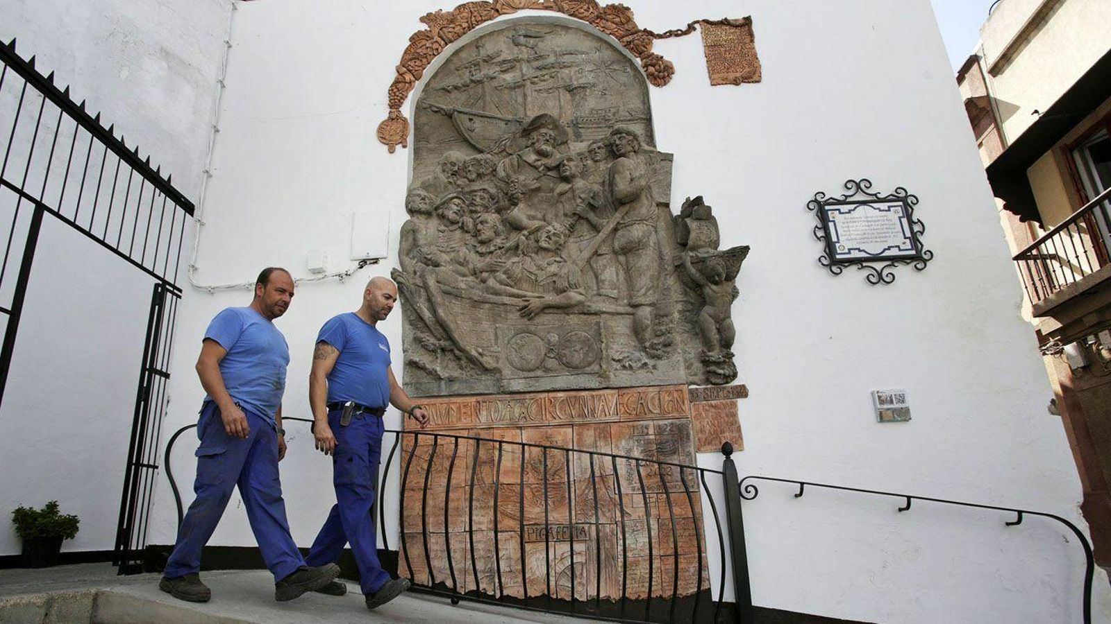 Retablo de la primera vuelta al mundo.