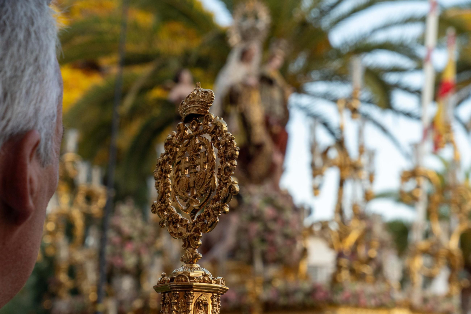 Imágenes de la procesión La Virgen del Carmen por las calles de Huelva