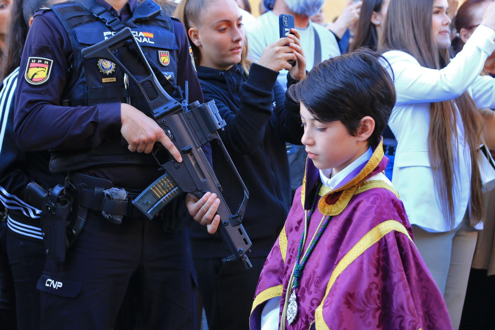 La procesión de la Macarena, en imágenes