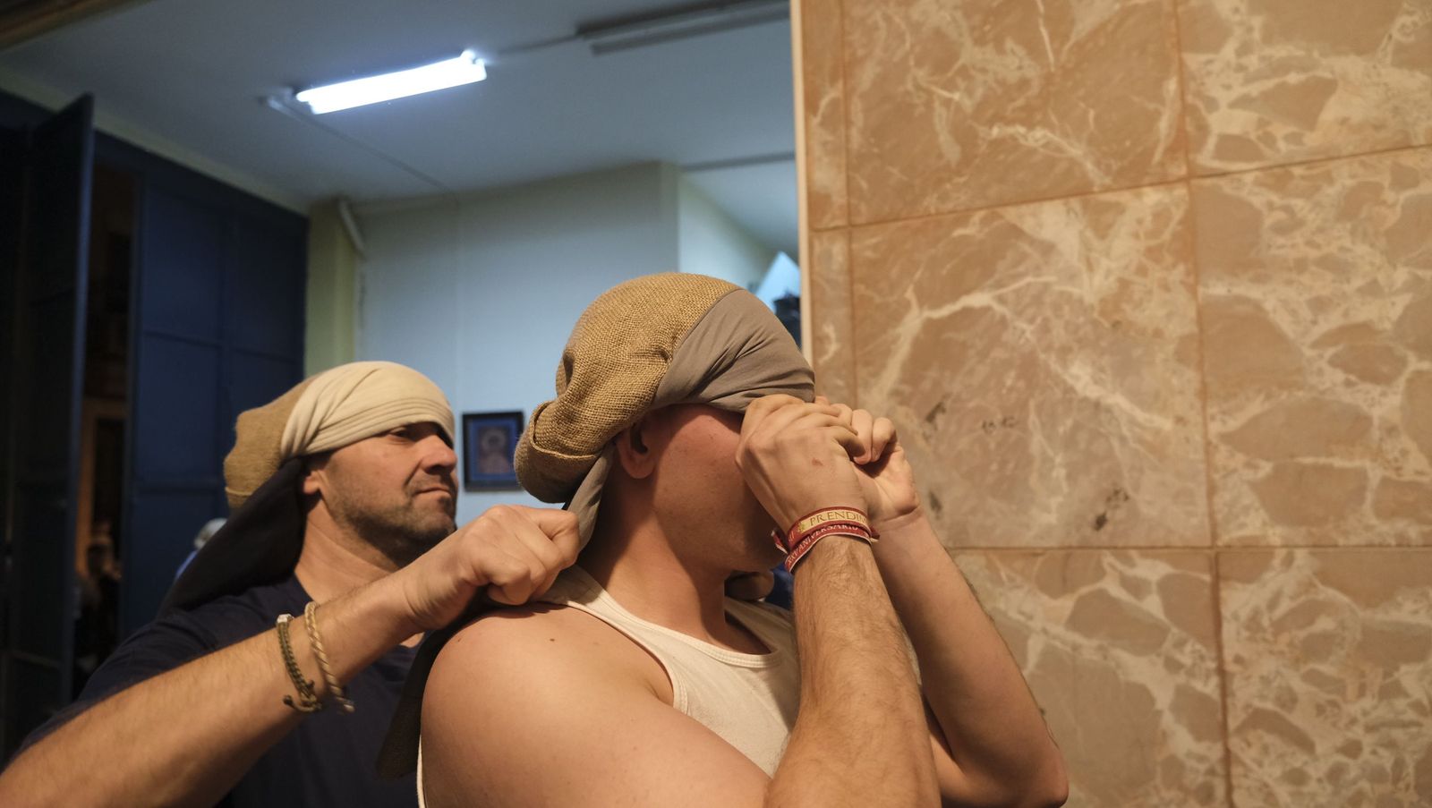 Fotos del ensayo de la Hermandad del Prendimiento