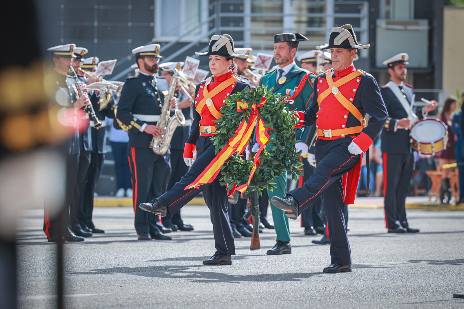 Las imágenes de los actos del Día del Pilar de la Guardia Civil de Cádiz