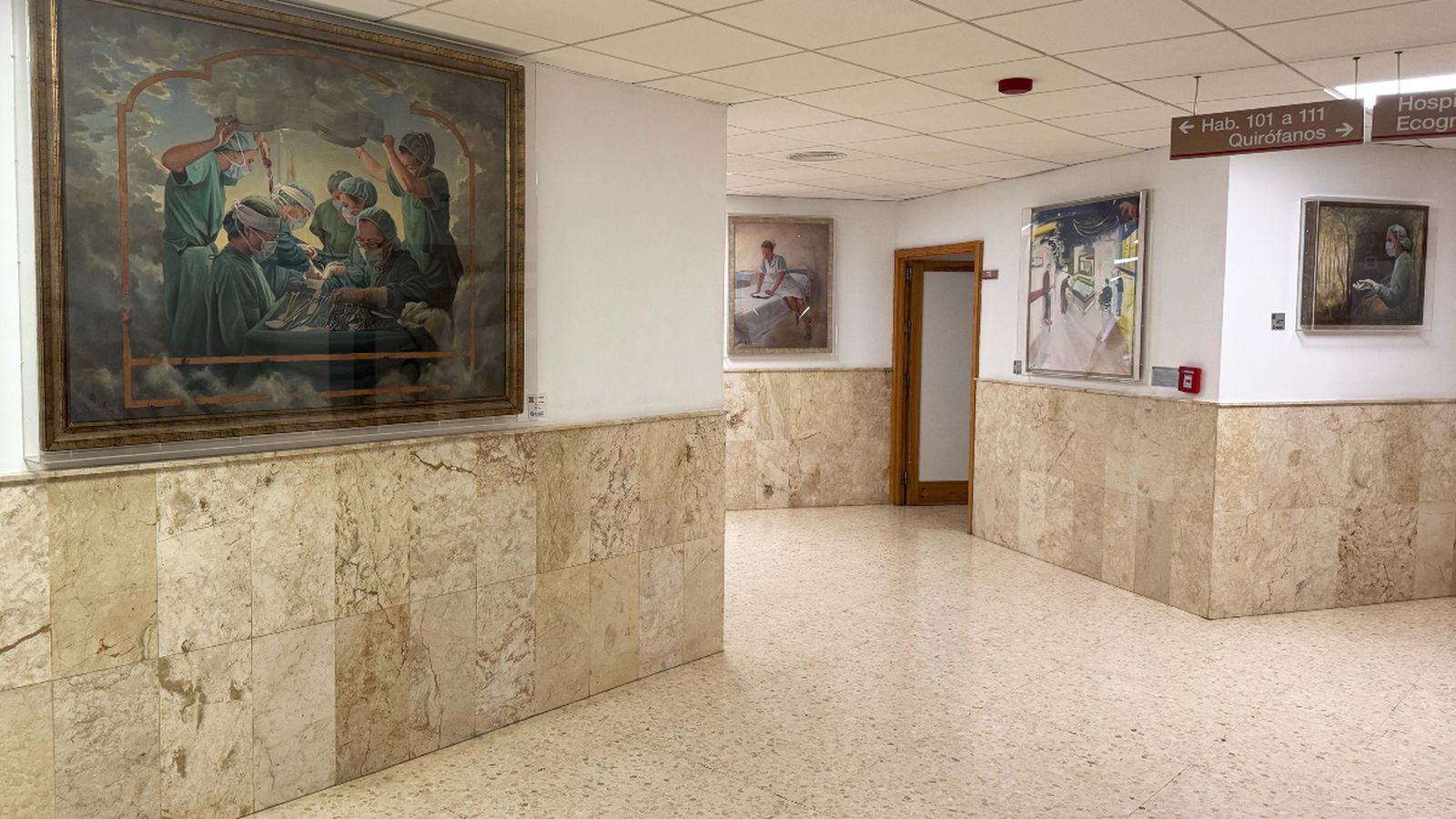 Detalle de la Galería de arte Salvador Pascual.