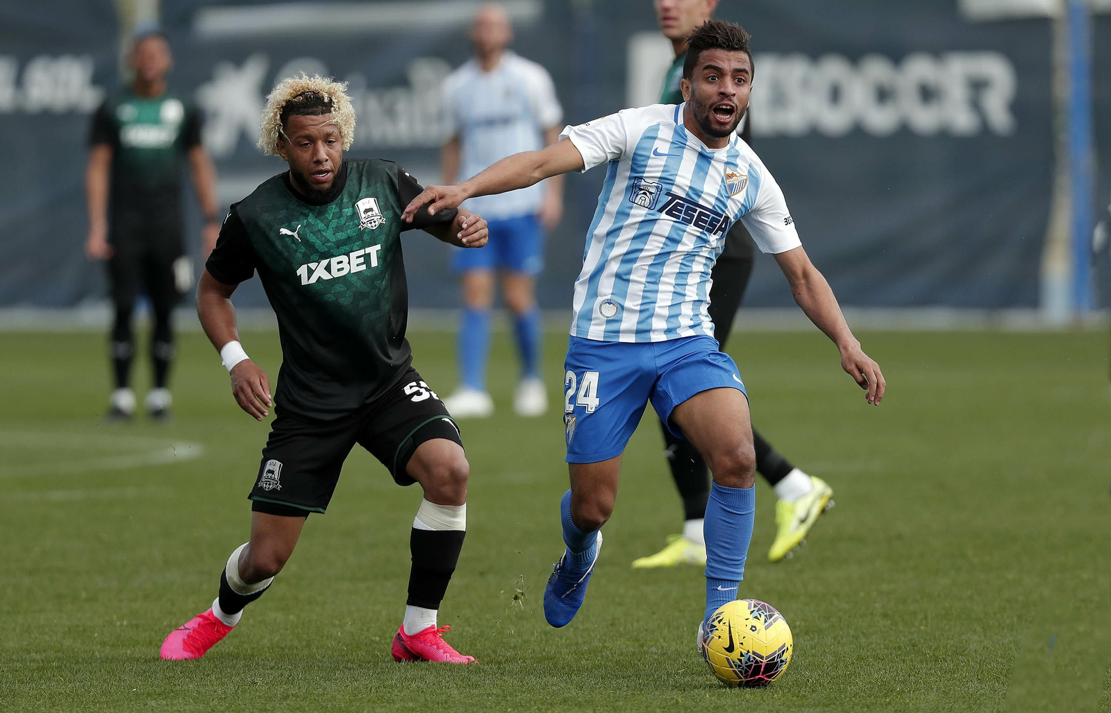 Málaga 1 - FC Krasnodar 0, amistoso en el Ciudad de Málaga