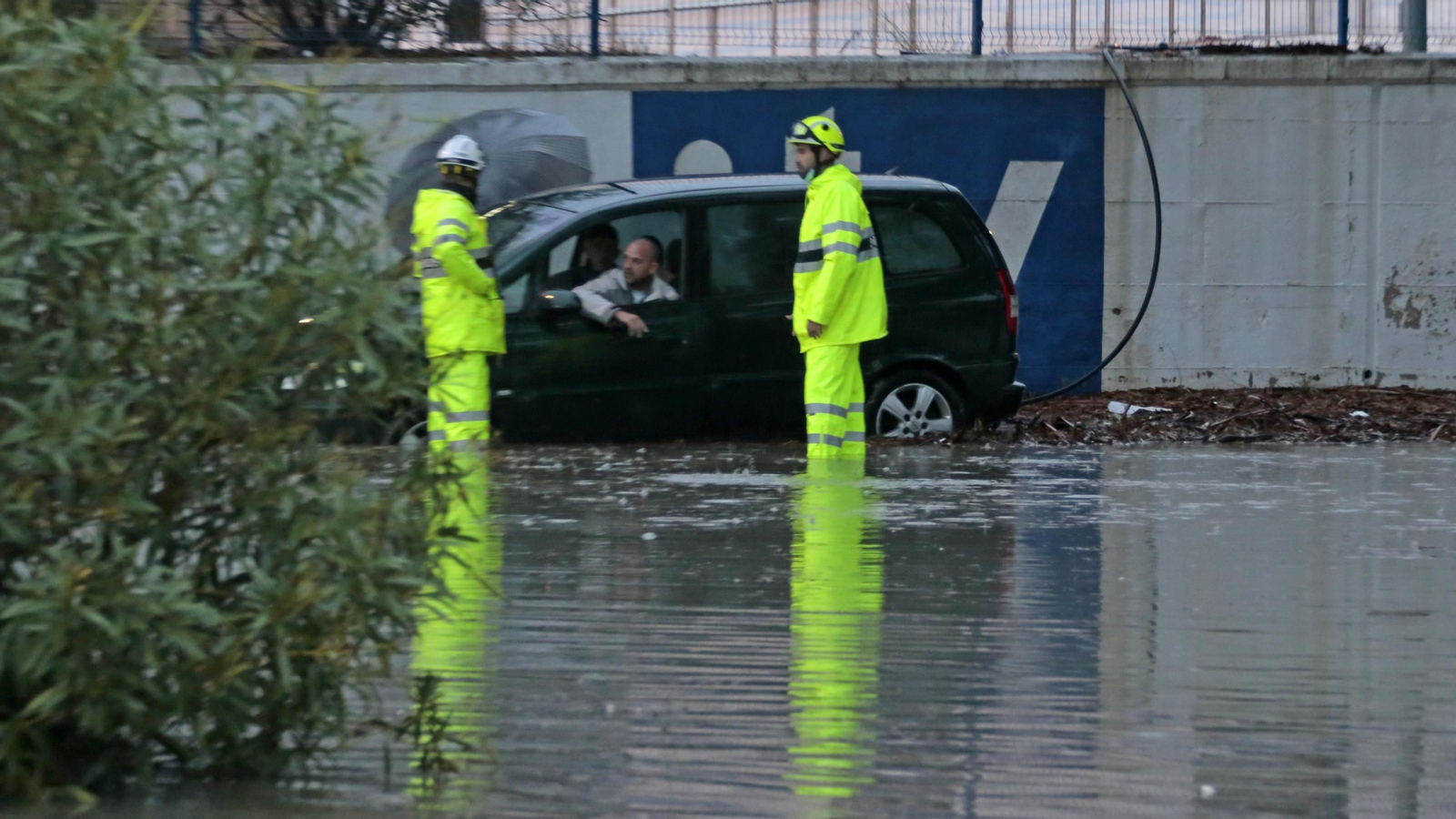 El polígono del Portal vuelve a inundarse