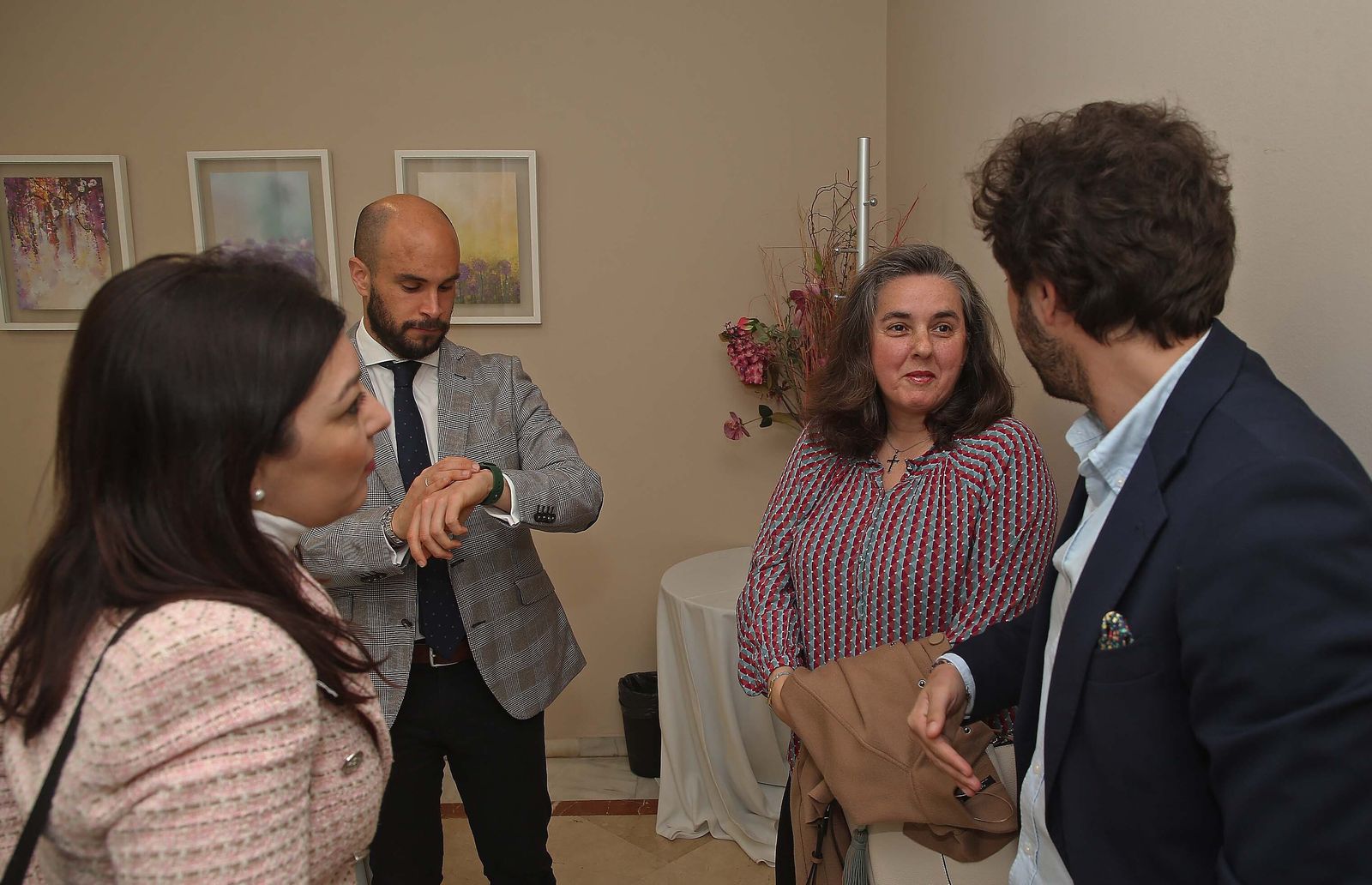 Fotos de la tertulia cofrade de Europa Sur en Algeciras 2023