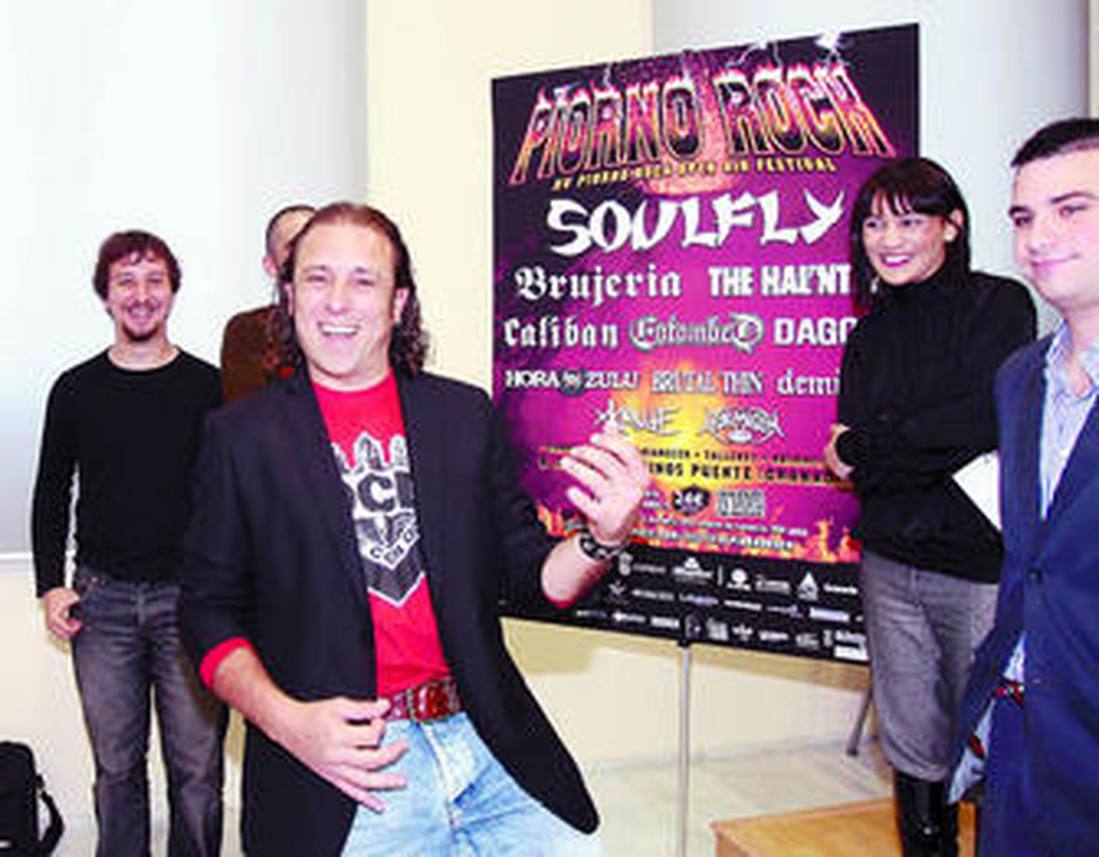 Presentación de la cita con el rock.