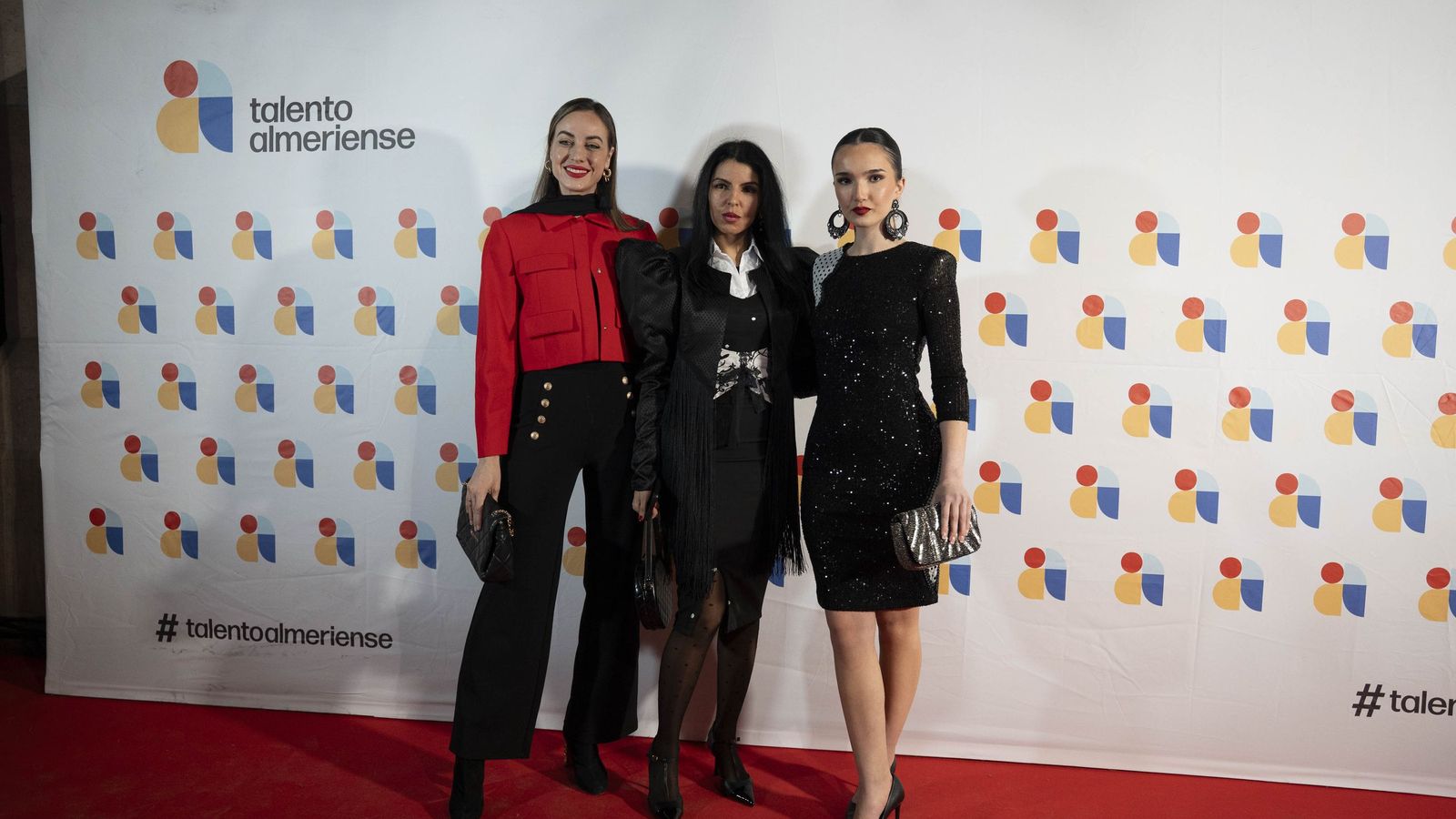 Ana Márquez, La Faraona y Jimena Calero.