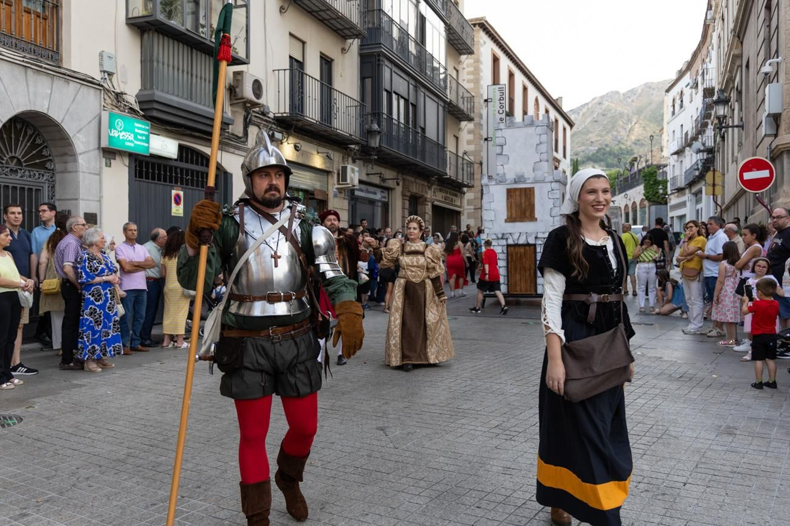 Desfile conmemorativo por el 1.200 aniversario de la capitalidad de Jaén