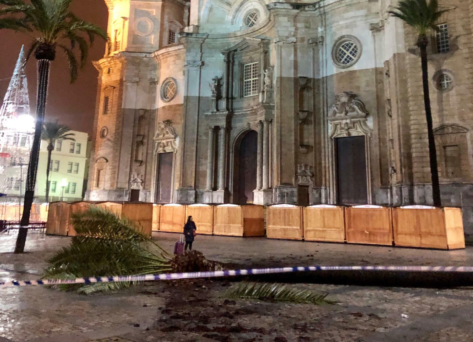 El temporal Elsa en Cádiz y la provincia