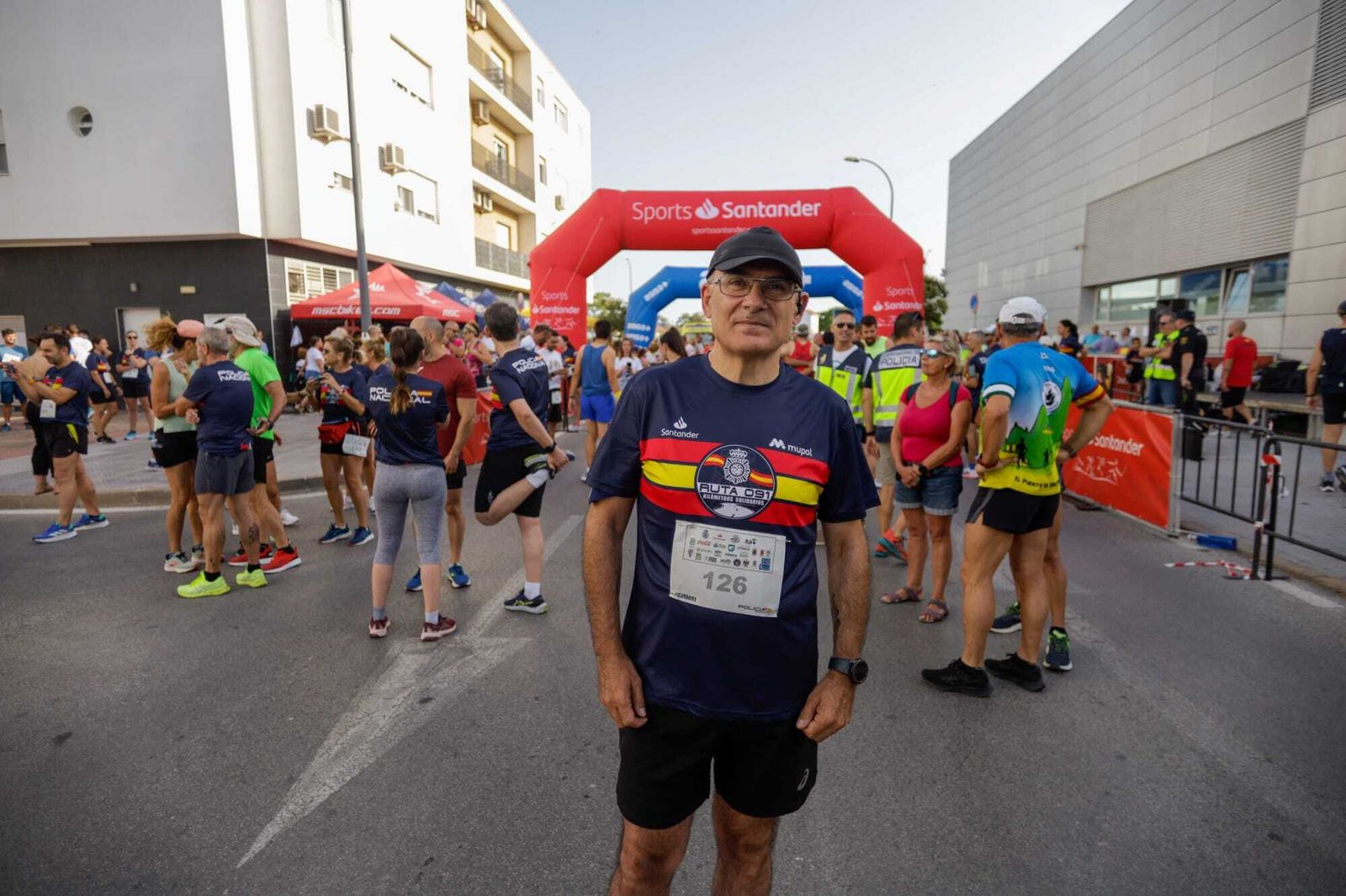 Las imágenes de la carrera Ruta 091 Kilómetros Solidarios celebrada en San Fernando