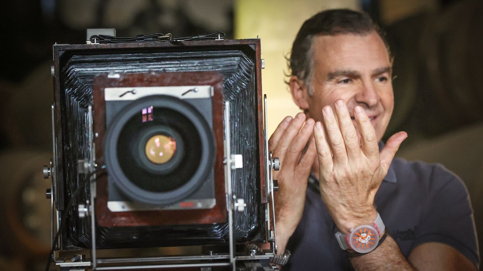 El fotógrafo Fernando Manso en Jerez