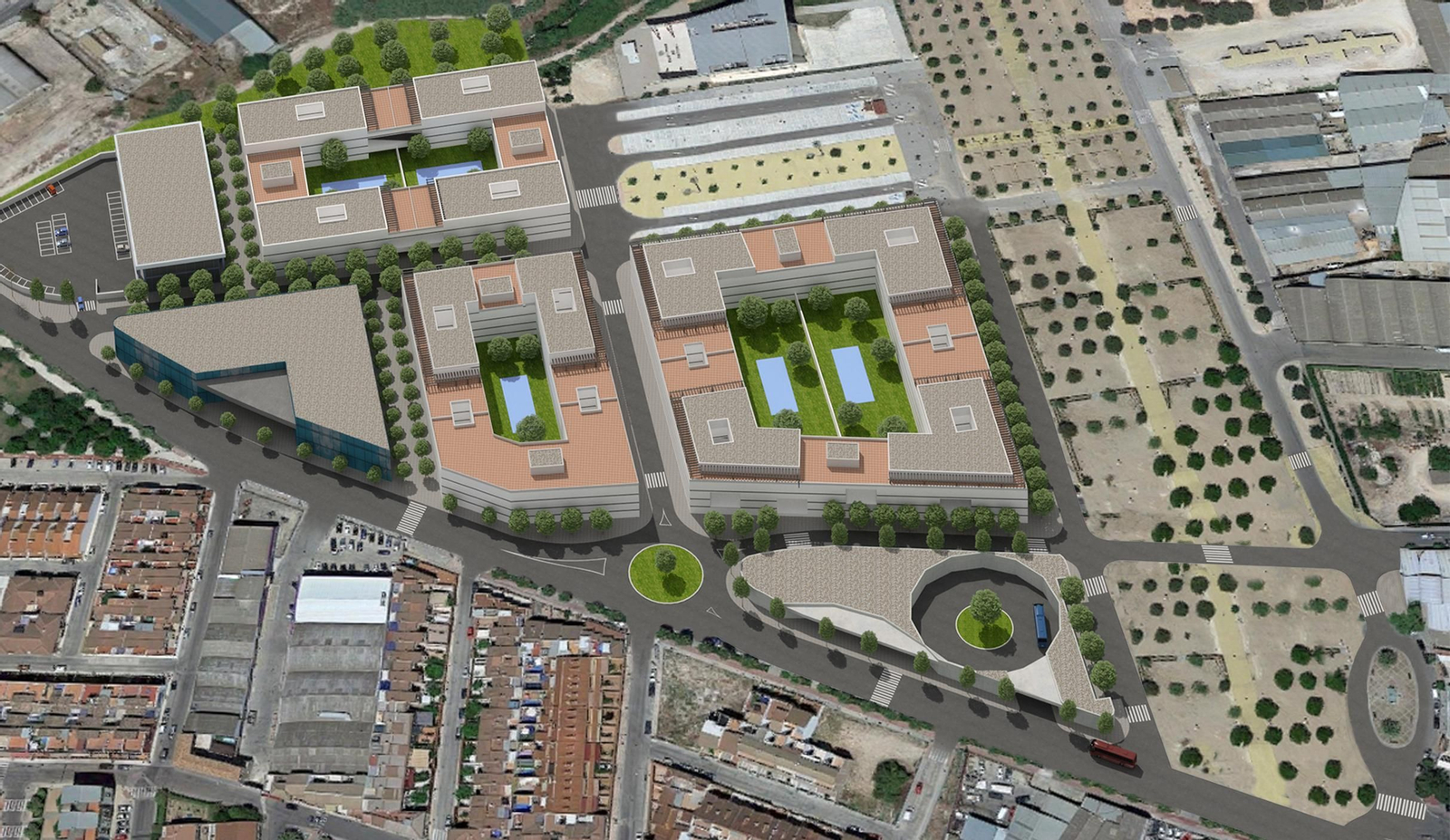 Proyecto del área de reparto del río Lucena.