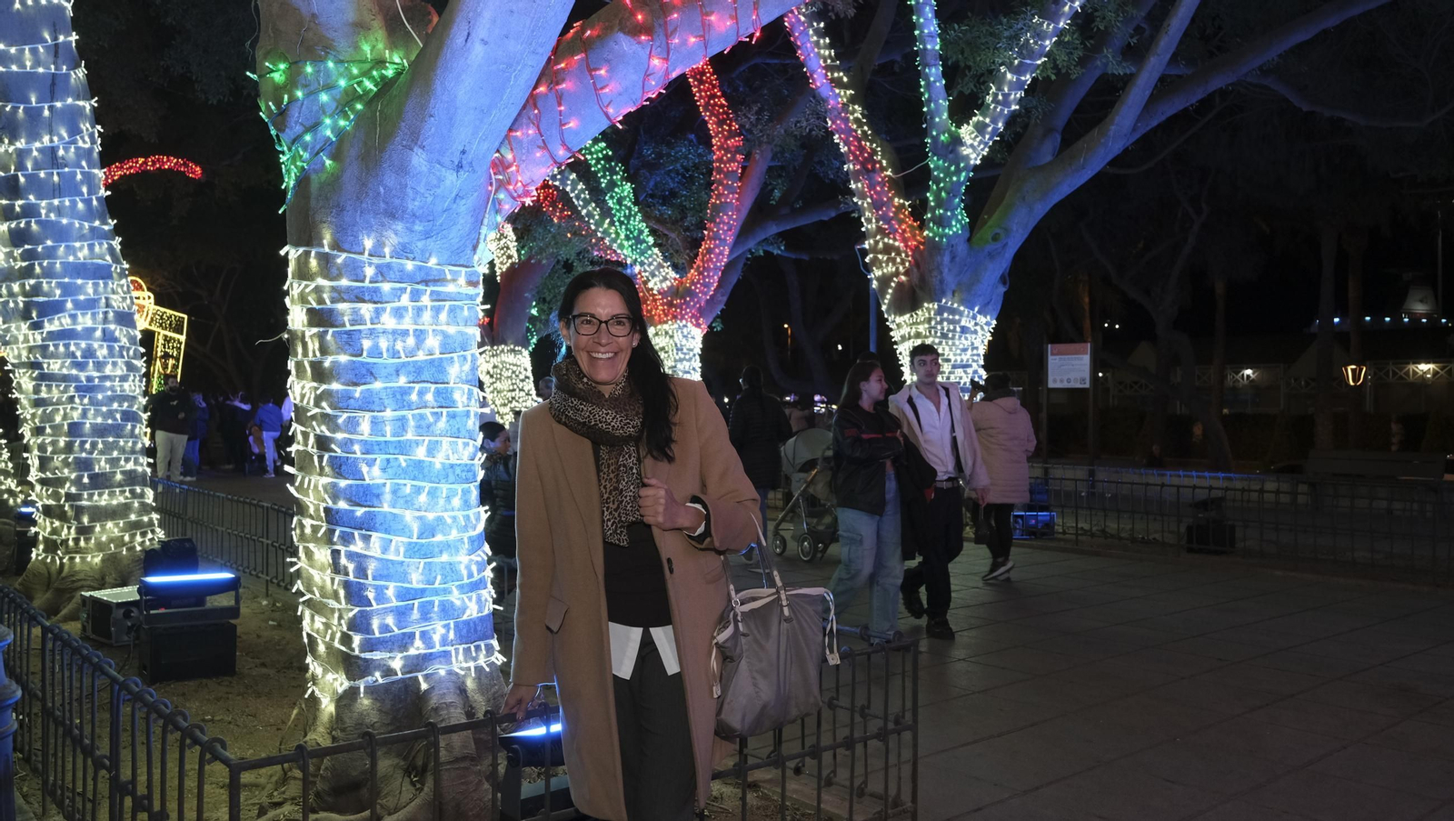 'Almería, la Ciudad de la Luz', espectáculo de luces, en imágenes