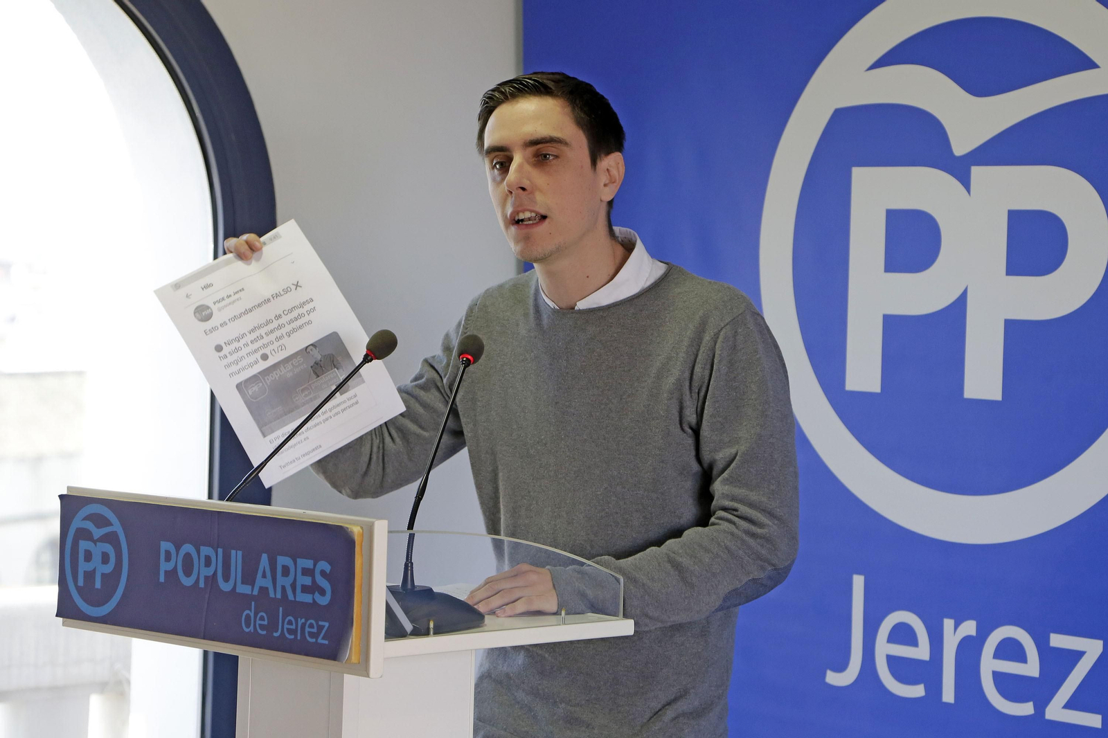 Jaime Espinar en una comparecencia pública.