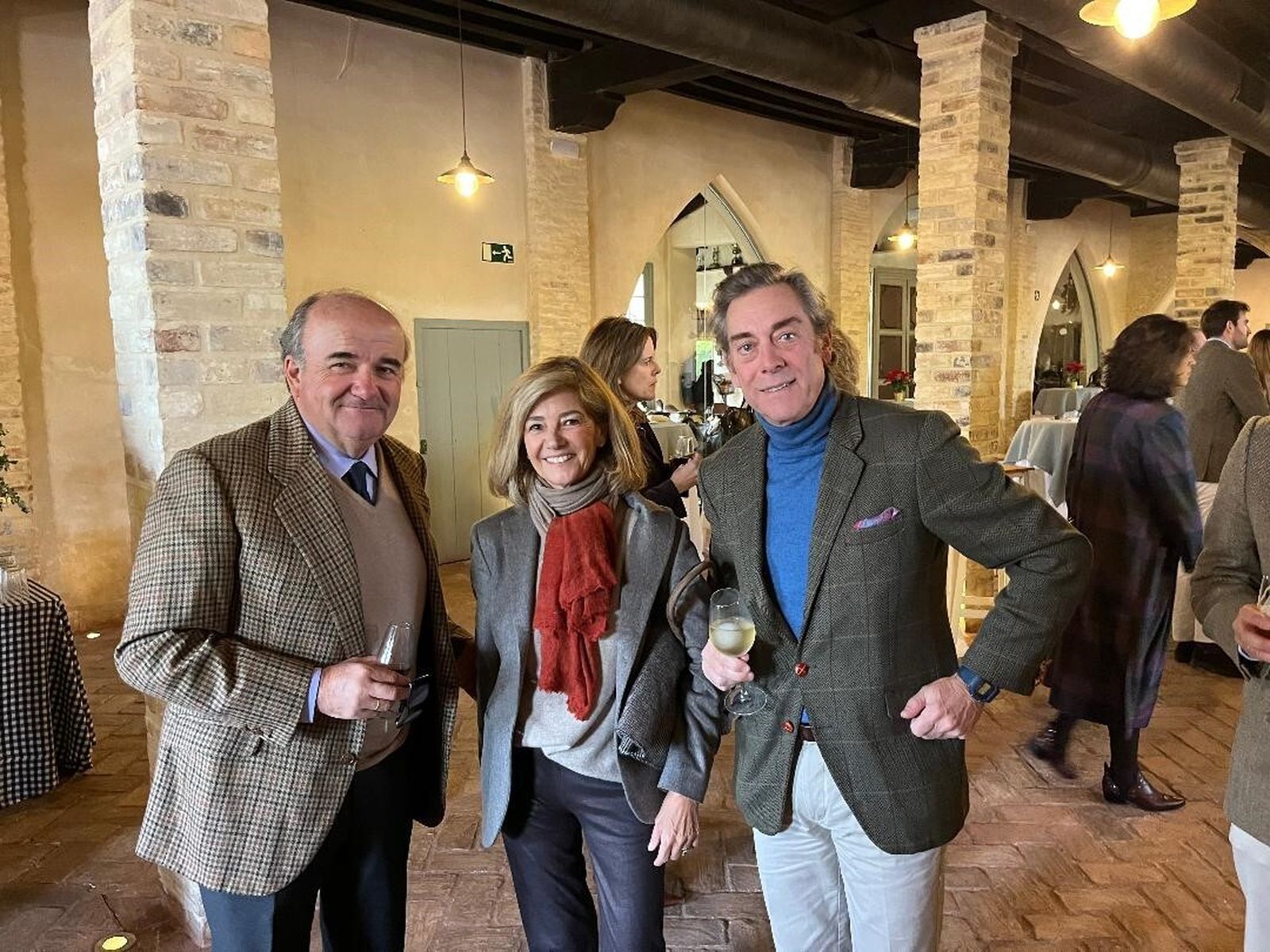 Reunión de la familia  Domecq por Navidad